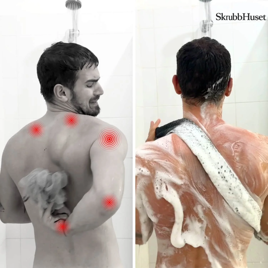Antibacterial scrubbing towel