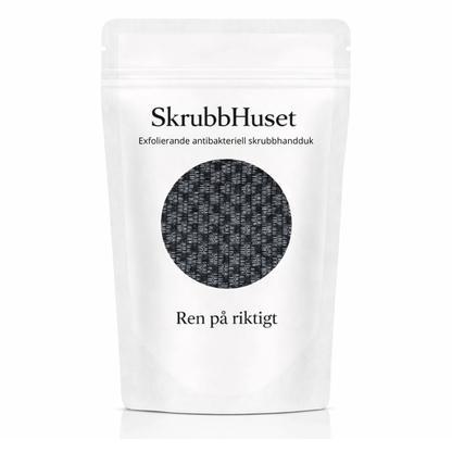Antibakteriell skrubbhandduk